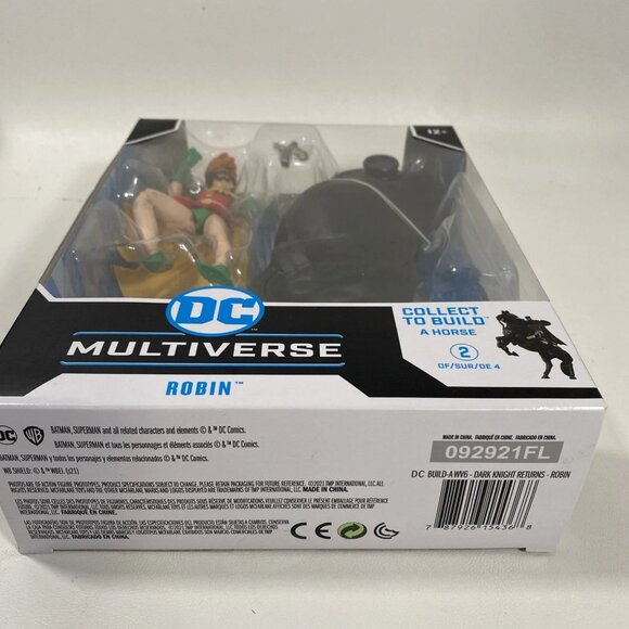 DC Multiverse Robin Dark Knight BAF Build A Horse 2021 McFarlane Toys NEW - Picture 8 of 8